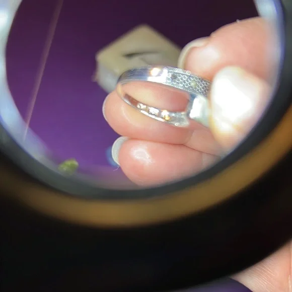 Pearl and Marcasite Bypass 925 - Picture 4 of 6